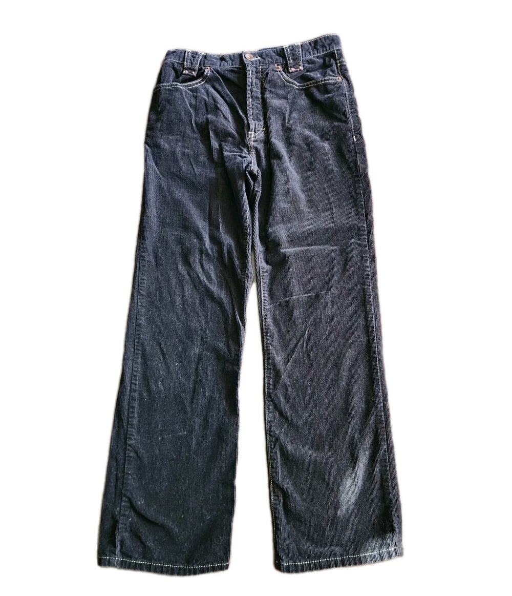 Sean John Vintage Y2k Black Corduroy Straight Pants Men's Size 30×30 Hip Hop